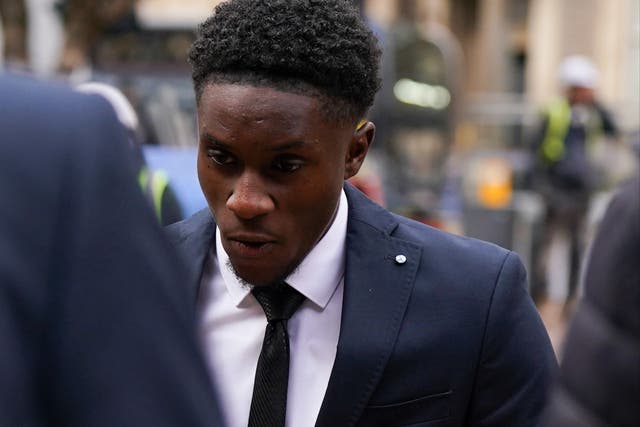 <p>Burton Albion defender Williams Kokolo has appeared in court to deny three charges of rape </p>