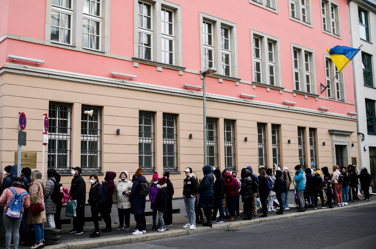German inhabitants hits a document 84M because of Ukraine refugees