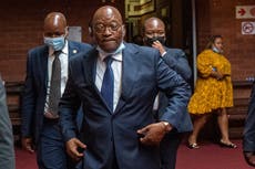 South Africa's beleaguered Zuma open to return to politics