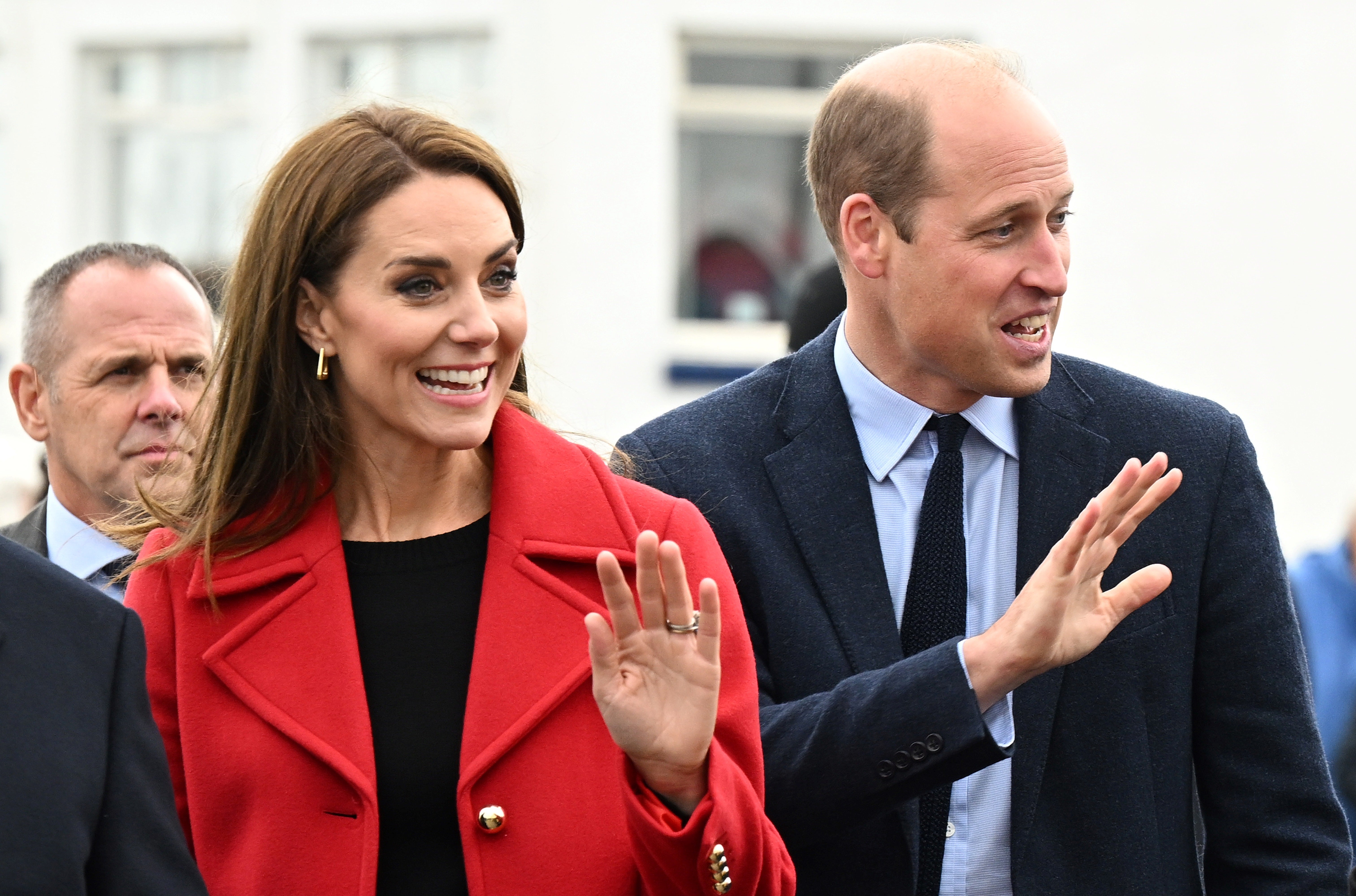 Kate and William are working royals