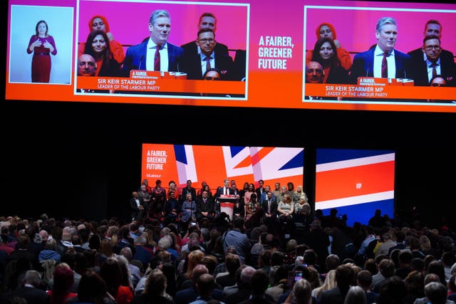 Sir Keir Starmer has said Labour will not do a deal with the SNP under any circumstances (Peter Byrne/PA)