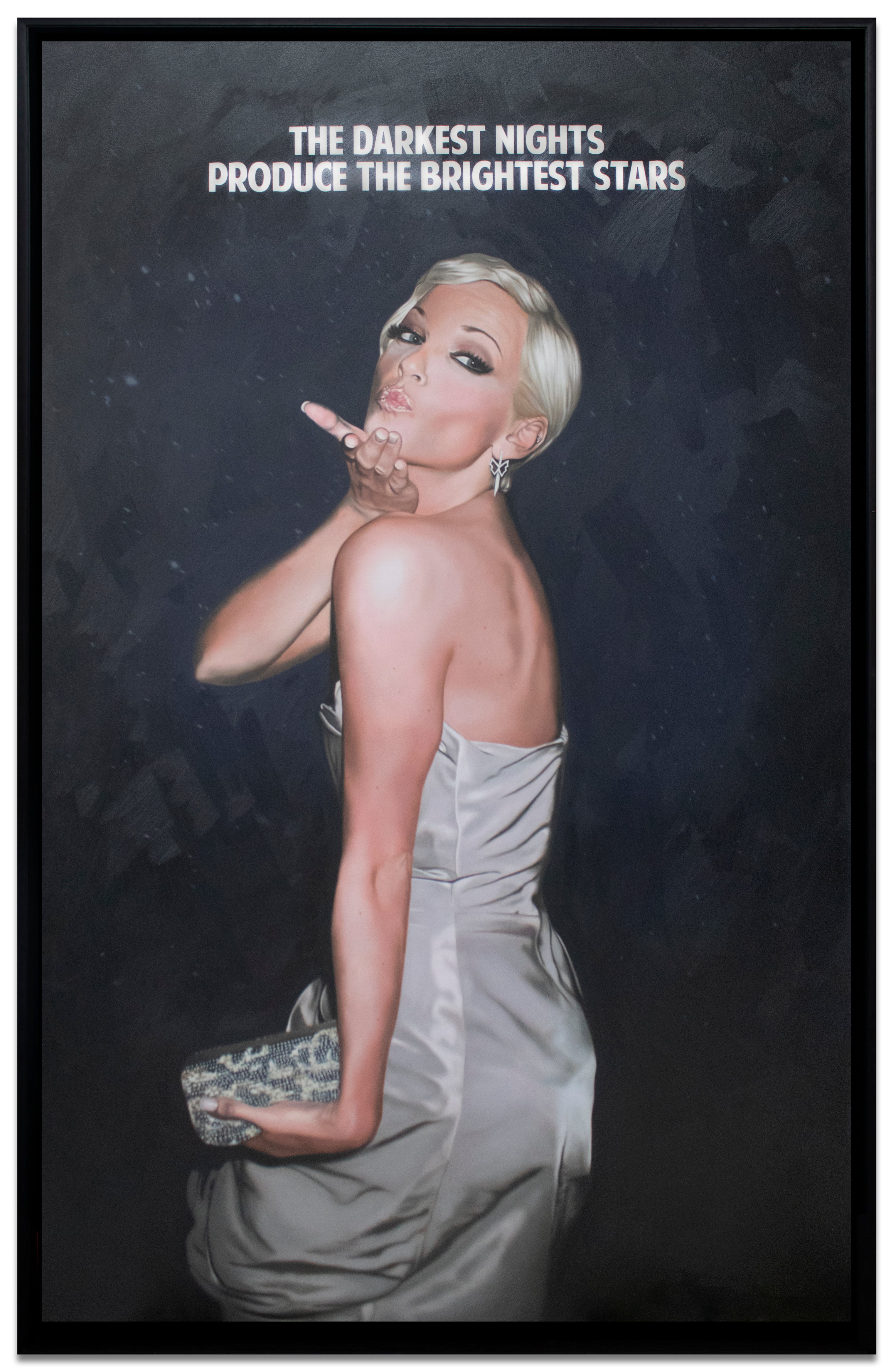 The Connor Brothers original Sarah Harding print to be auctioned off