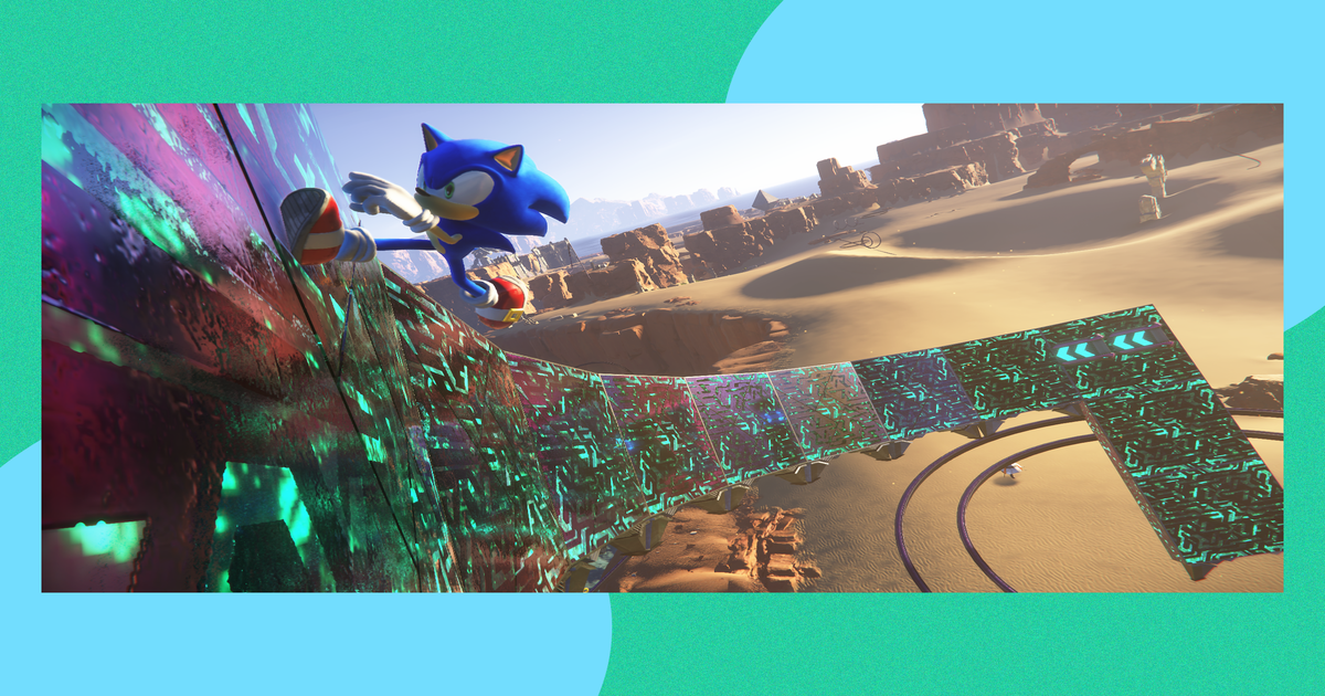 Sonic Frontiers combat trailer shows off the blue blur's new moves