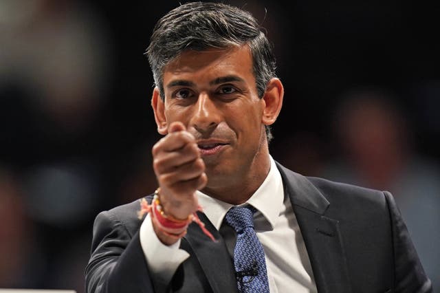 Rishi Sunak’s supporters have hit out at the Government’s tax-cutting plans (Jacob King/PA)