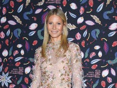 Gwyneth Paltrow celebrates 50th birthday with nude photoshoot covered in gold paint