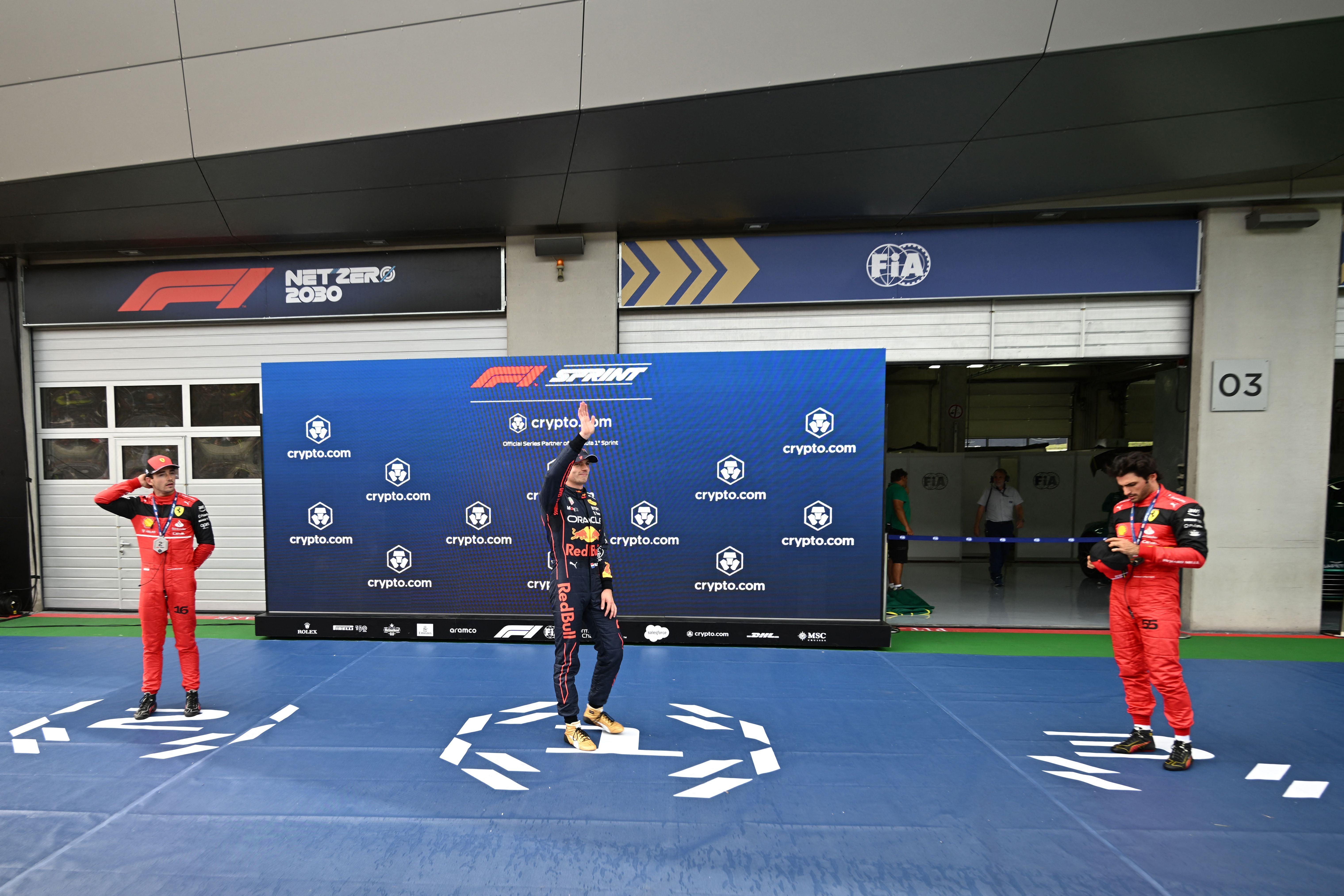 Max Verstappen has won both sprint events in 2022