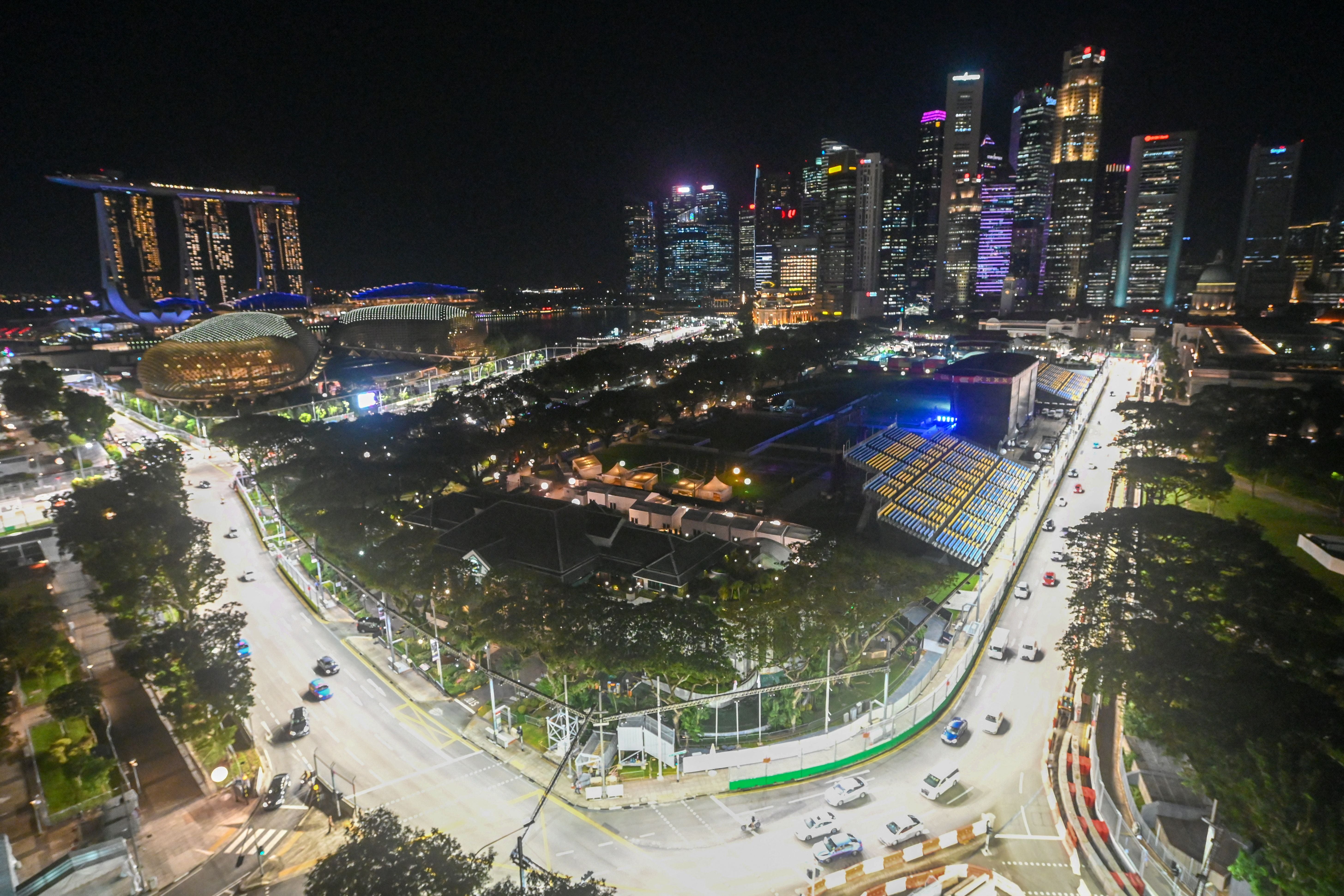 Formula 1 returns after a two-week break to the Marina Bay street circuit for the Singapore Grand Prix this weekend