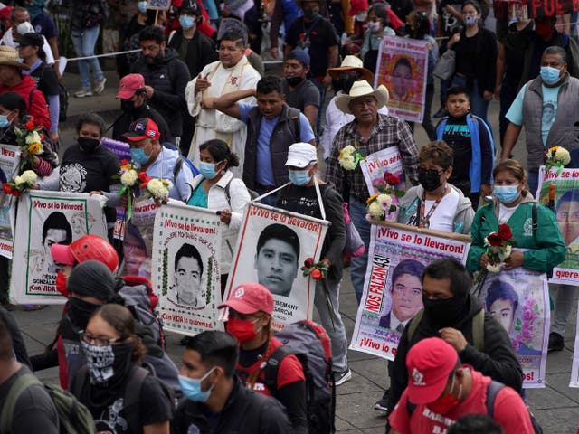 MÉXICO-ESTUDIANTES DESAPARECIDOS