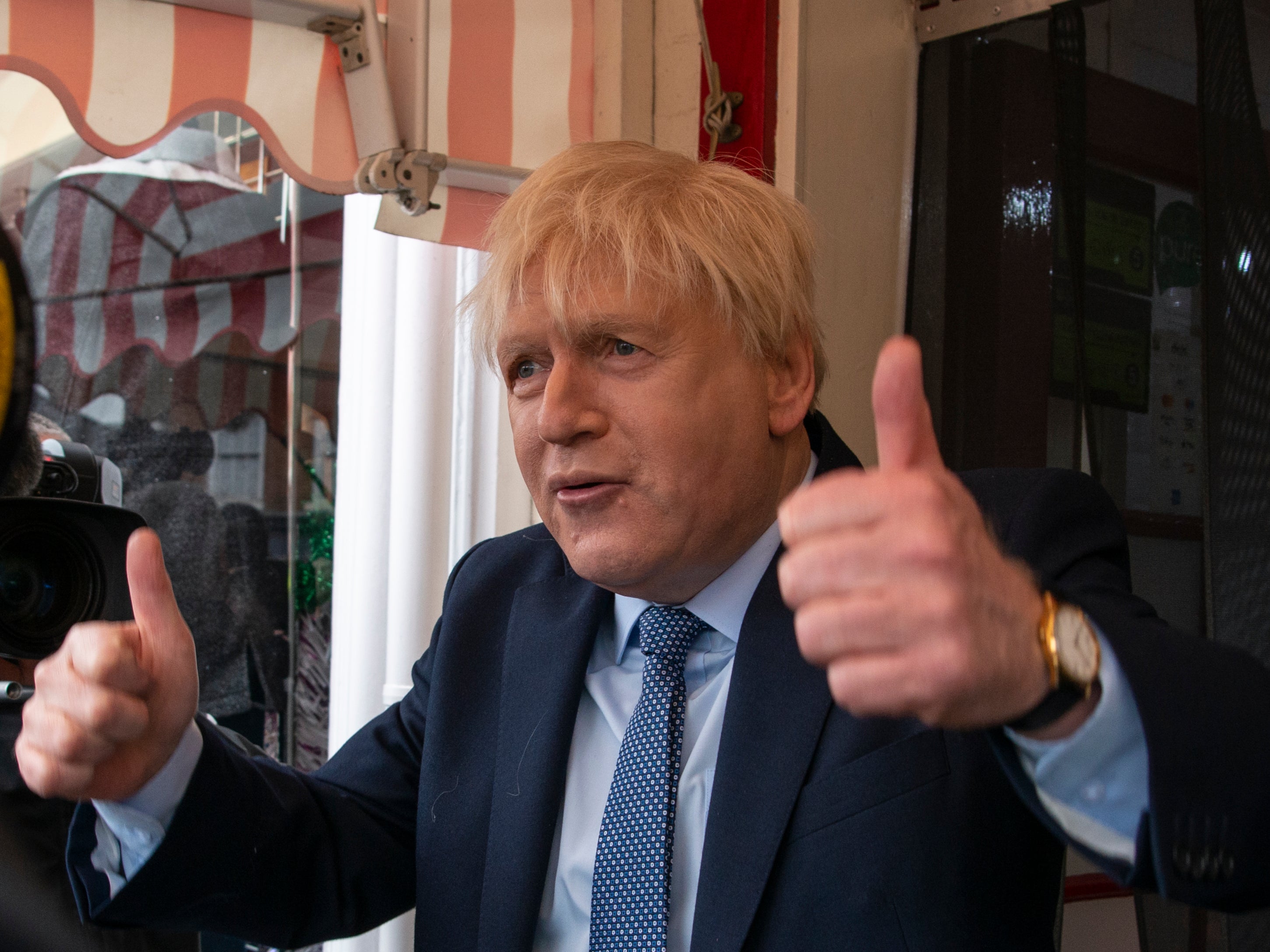 The beginning of the end: Kenneth Branagh as Boris Johnson in ‘This England'