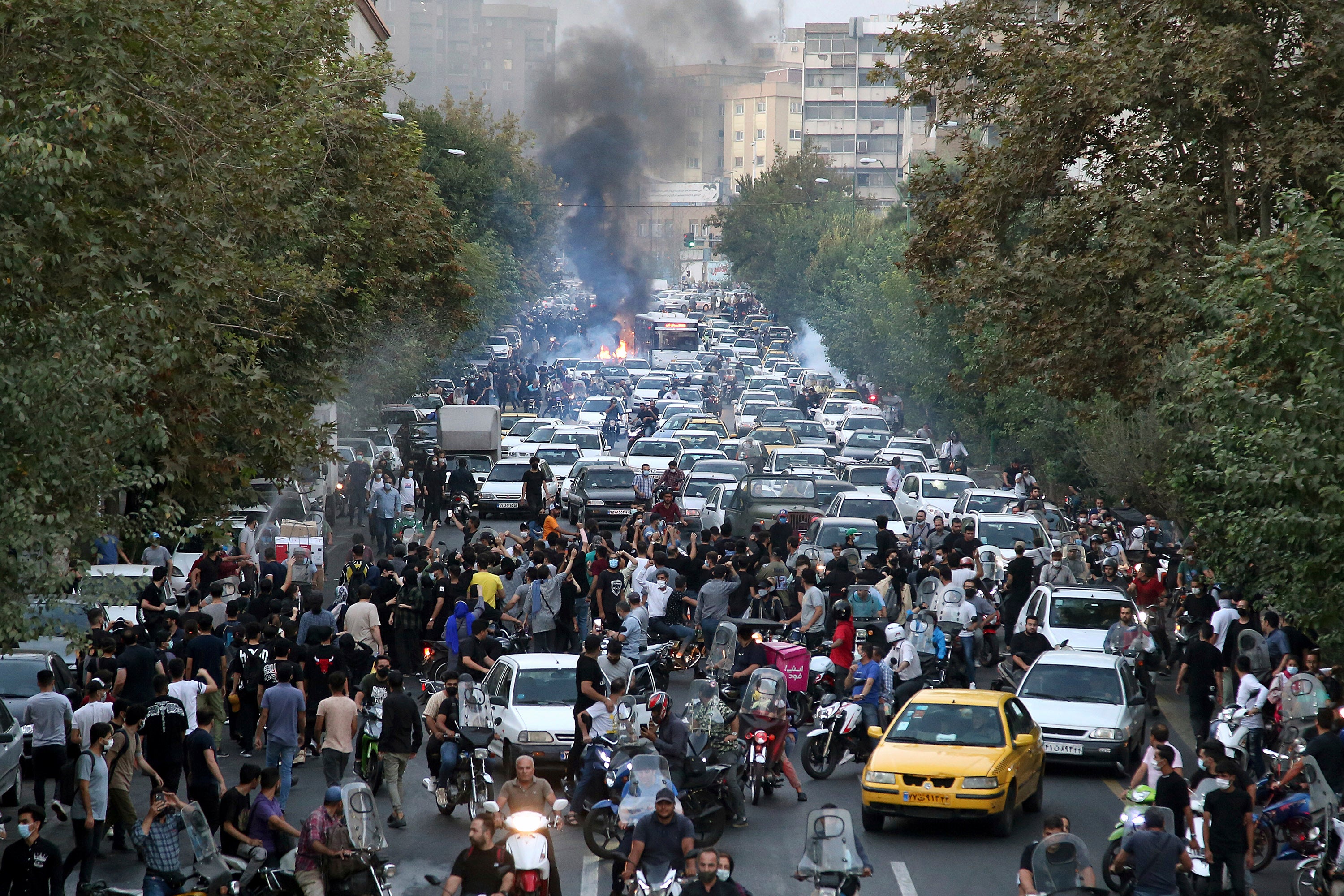 Protests have erupted in Iran and around the world after the death of Mahsa Amini