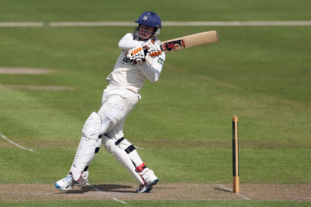 Gloucestershire’s Jack Taylor made 67 on a frustrating day for Yorkshire at Headingley (David Davies/PA)