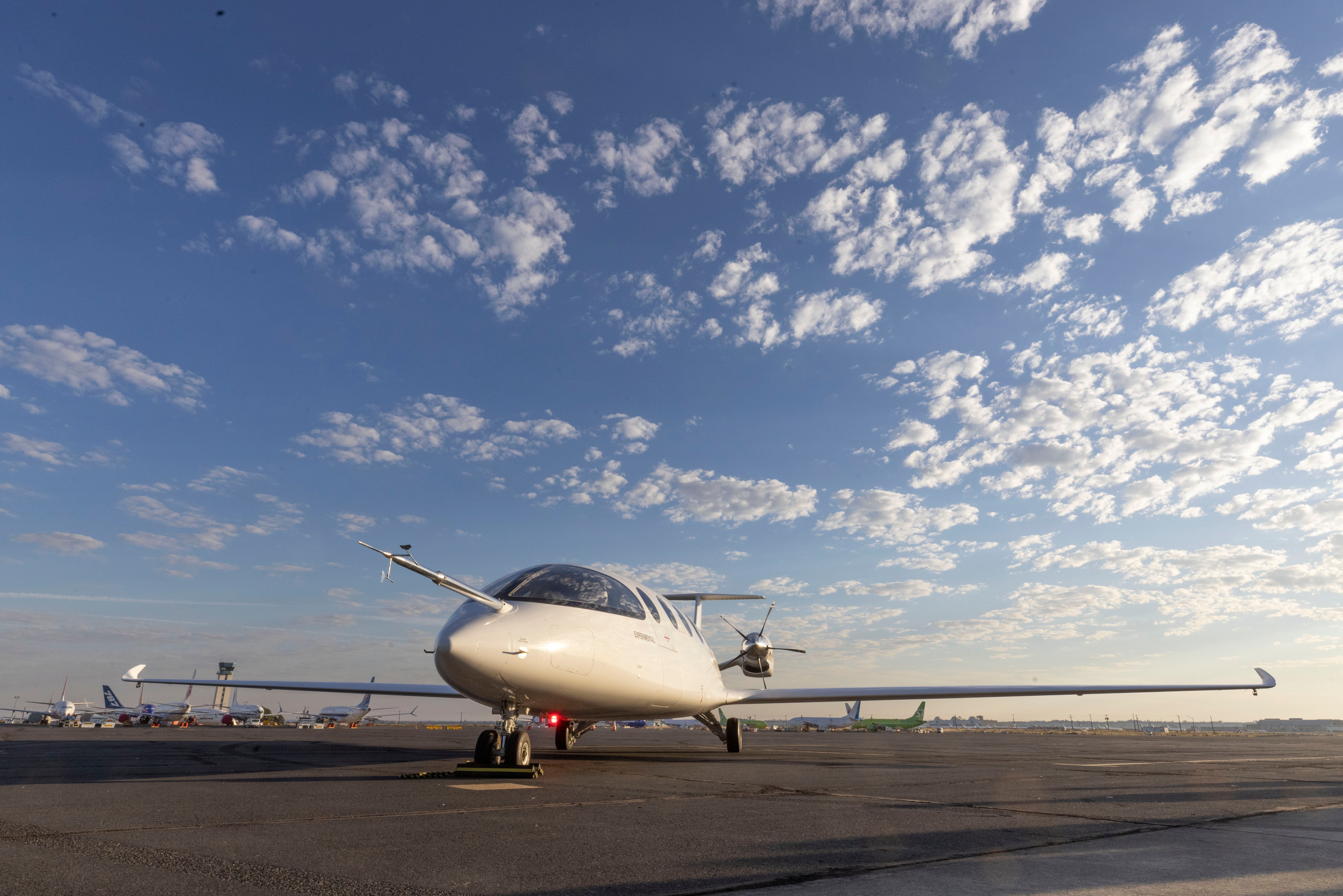 Electric Plane First Flight