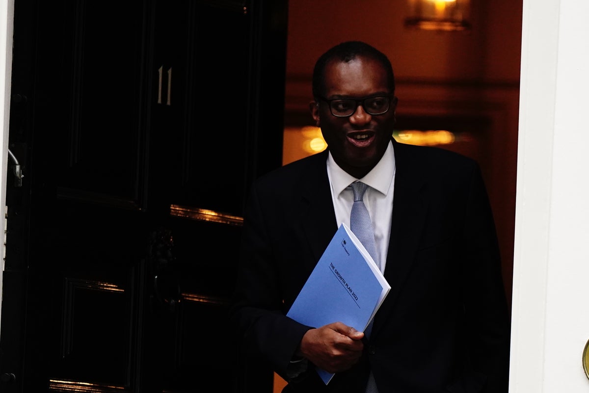 Kwarteng seeks to calm City nerves after IMF urges a change of course