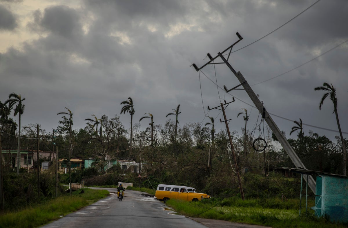 Cuba left ‘entirely without power’ after Hurricane Ian strikes
