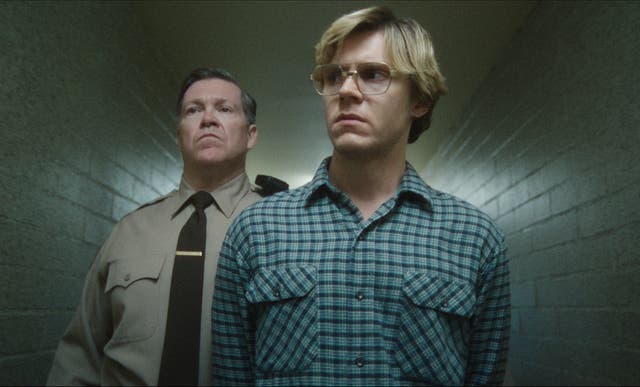 <p>Evan Peters as Jeffrey Dahmer</p>
