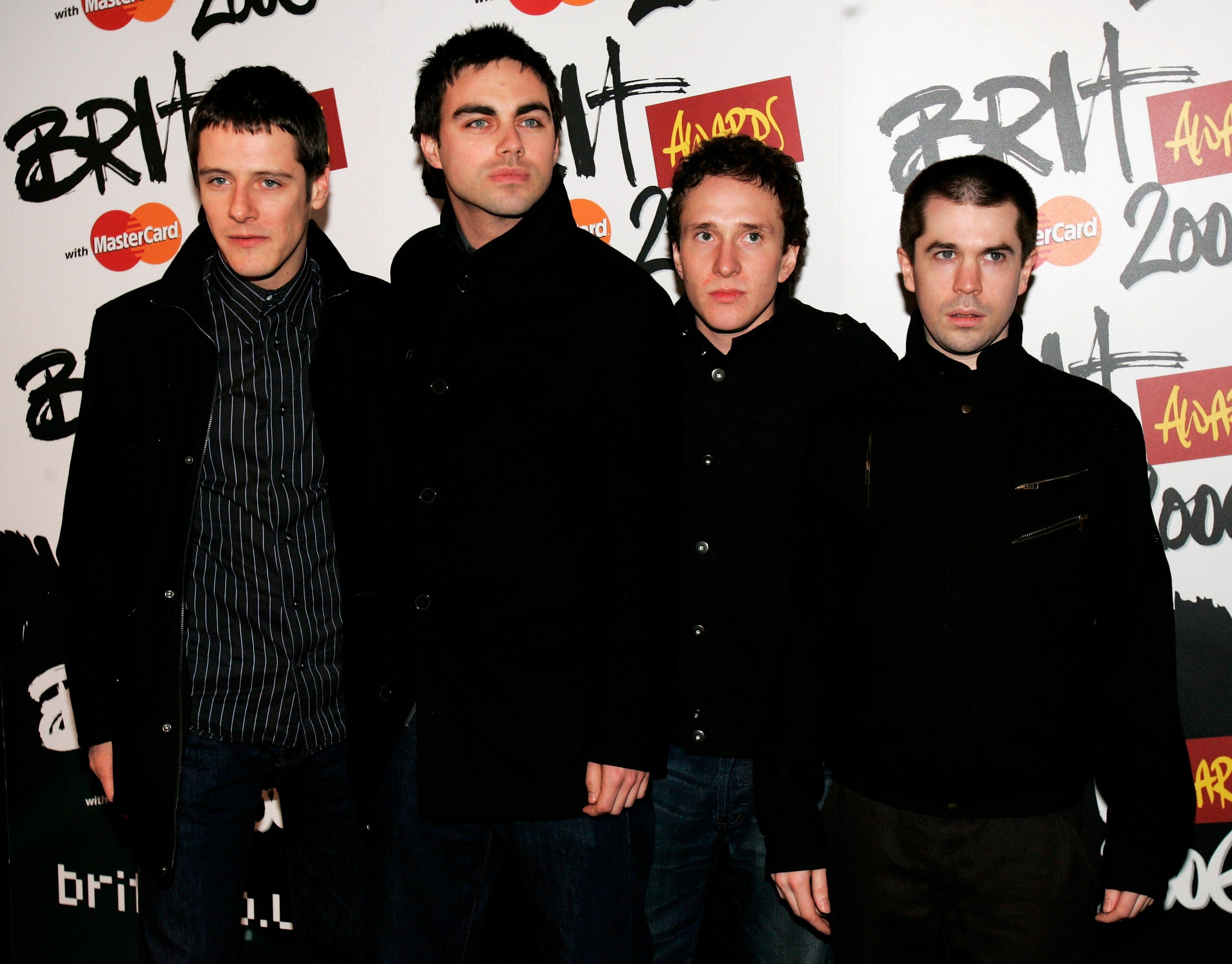 Hard-Fi at the Brit Awards in 2006