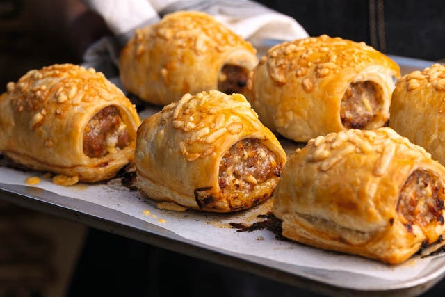 <p>Warm from the oven, these quick and easy sausage rolls make a great lunch or snack</p>