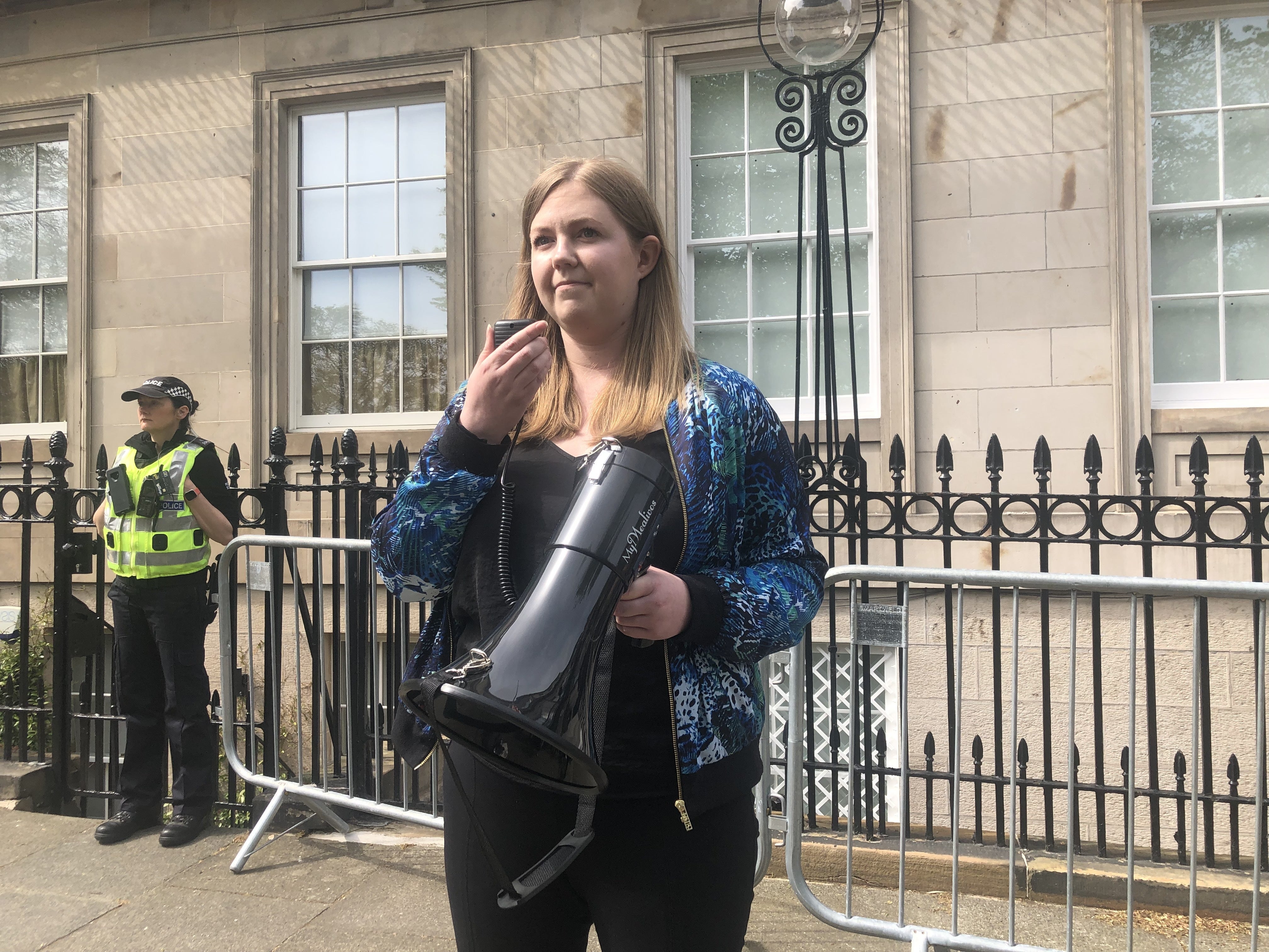 Green MSP Gillian Mackay is seeking to get a member’s Bill through Holyrood to create ‘buffer zones’ around abortion clinics. (Katharine Hay/PA)