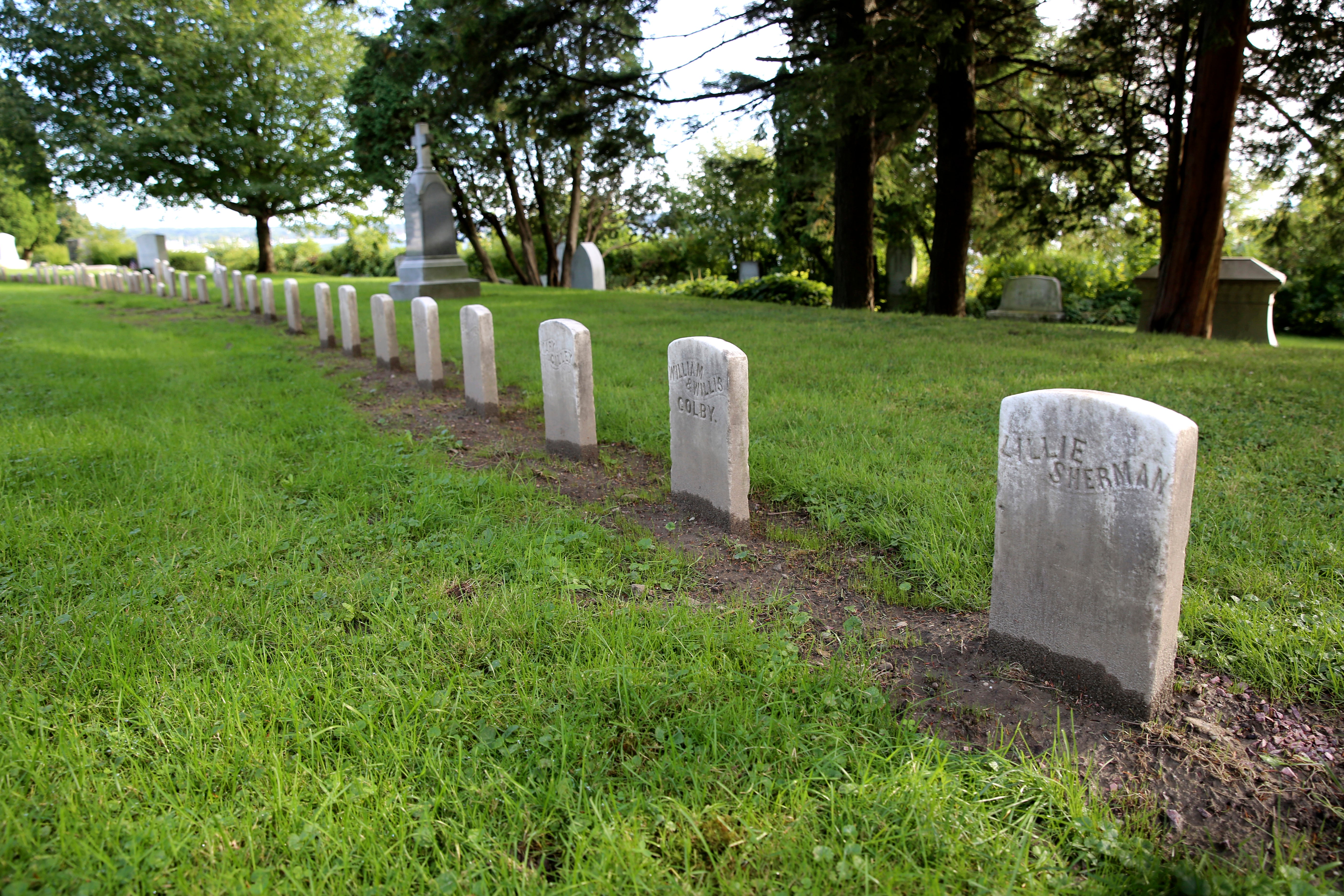 Children's Graves Restored