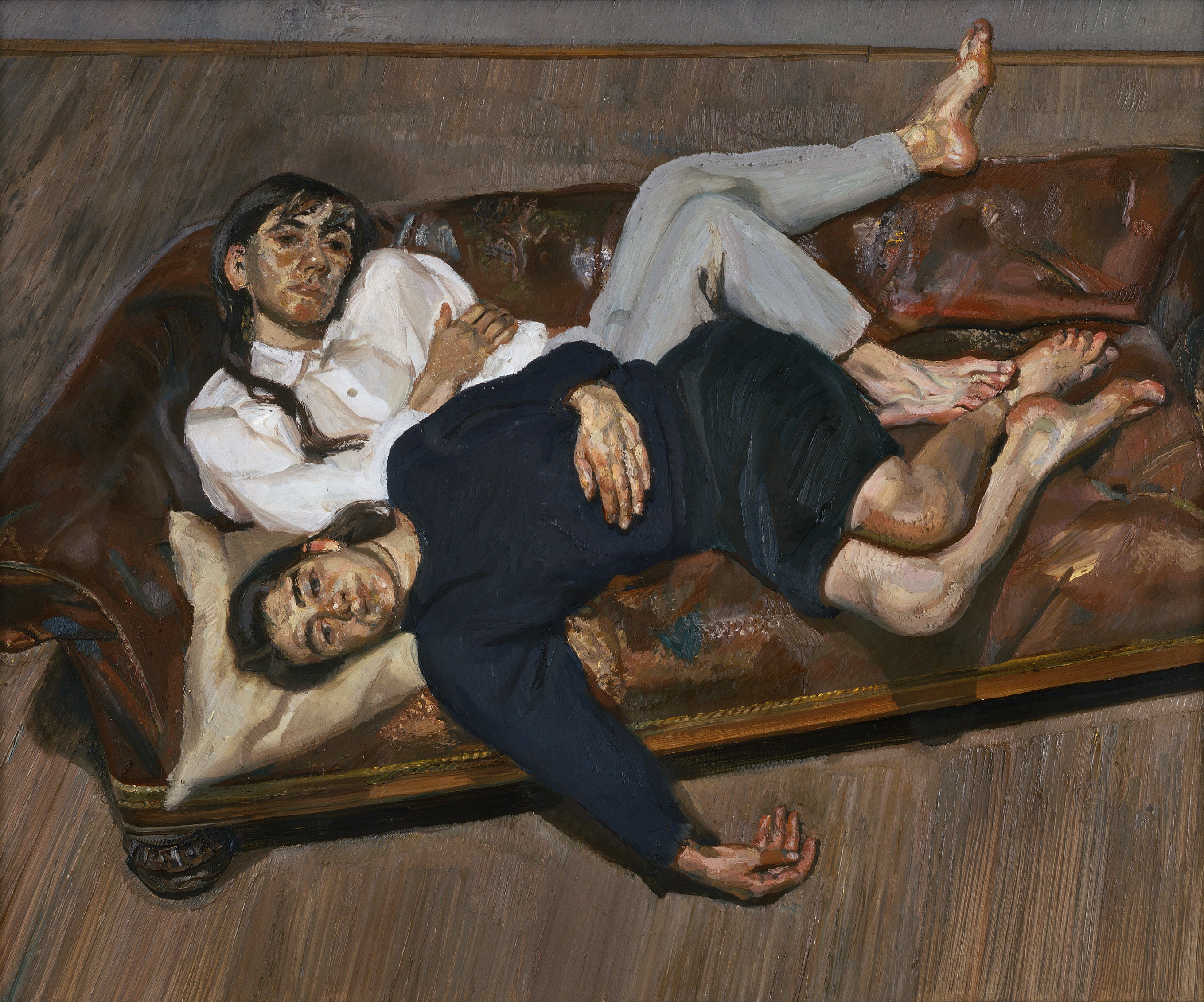 Bella and Esther, Lucian Freud, 1988
