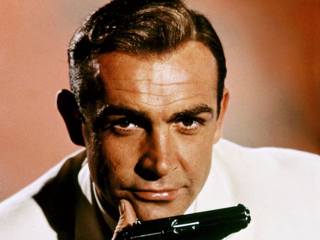 <p>Sean Connery as James Bond in ‘Dr No’ (1962) </p>