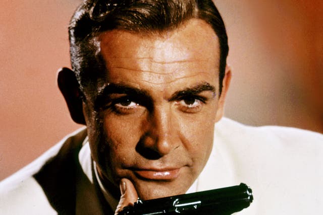 <p>Sean Connery as James Bond in ‘Dr No’ (1962) </p>