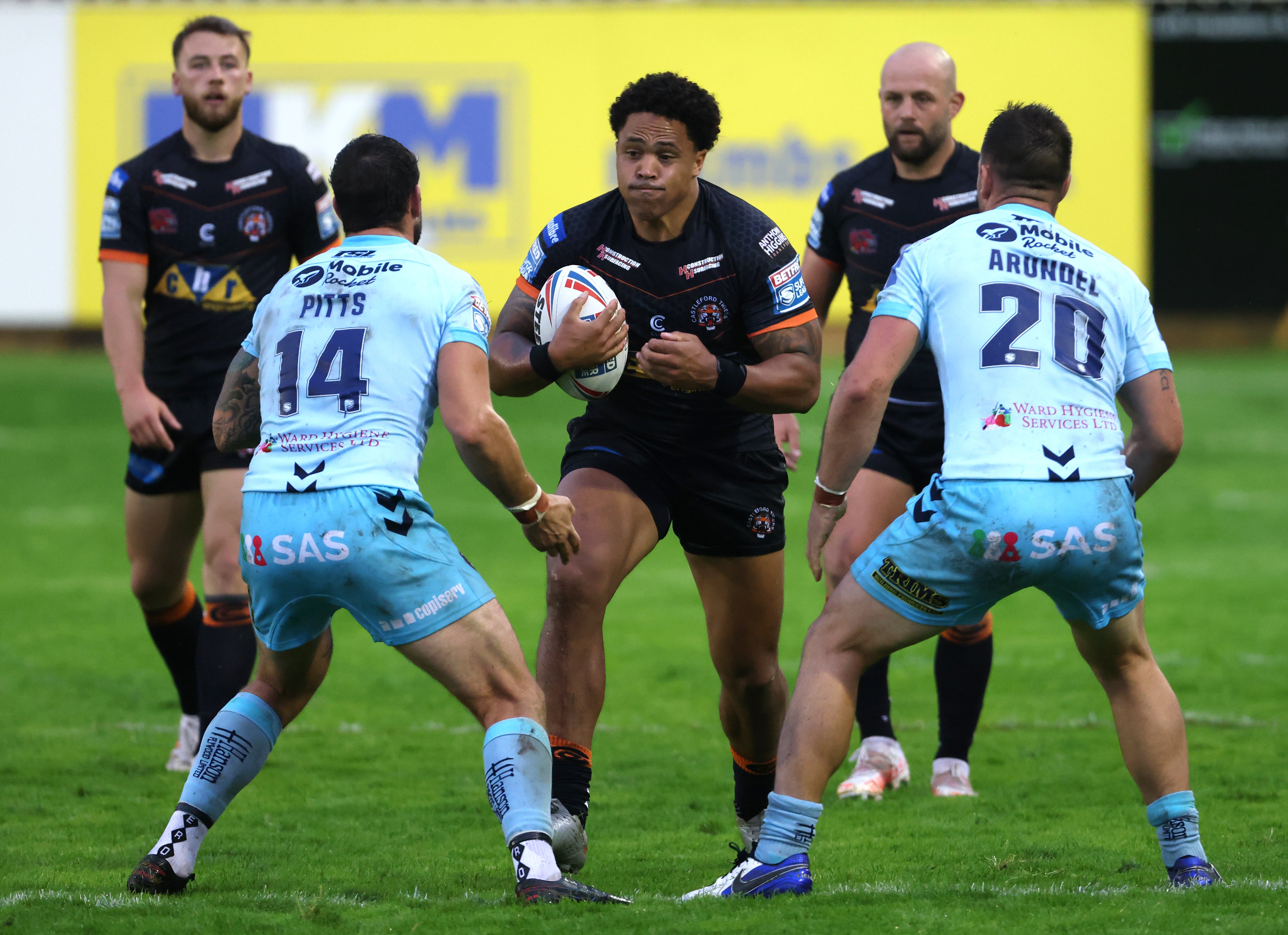 Clubs like Castleford and Wakefield must prove they are worthy of top-flight status (Richard Sellers/PA)