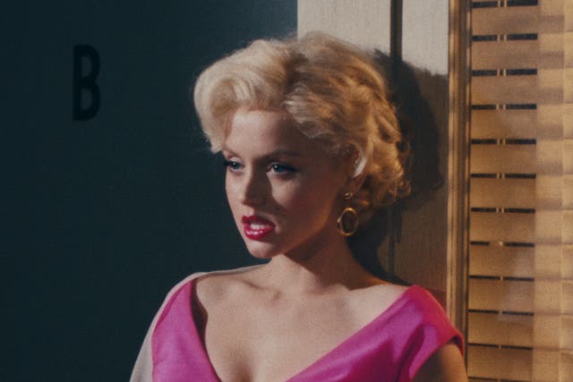 <p>Ana de Armas as Marilyn Monroe in ‘Blonde’ </p>
