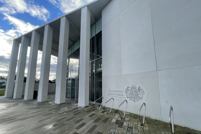 William MacDowell is on trial at the High Court in Inverness (PA)