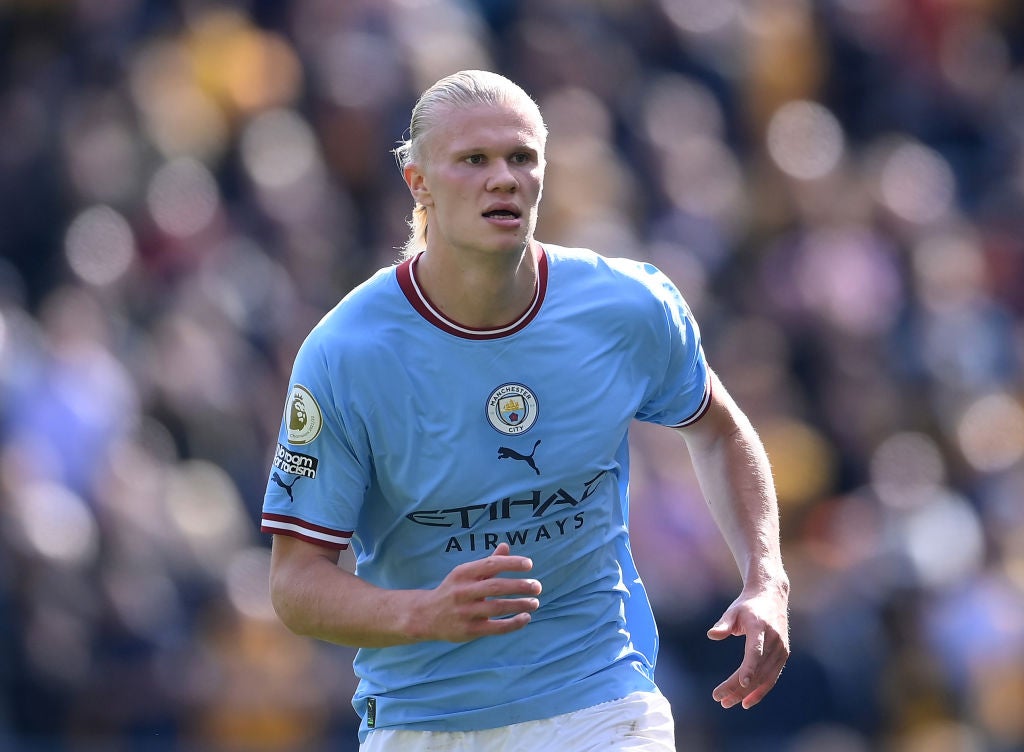 Summer signing Erling Haaland has 11 goals in his last six games for City