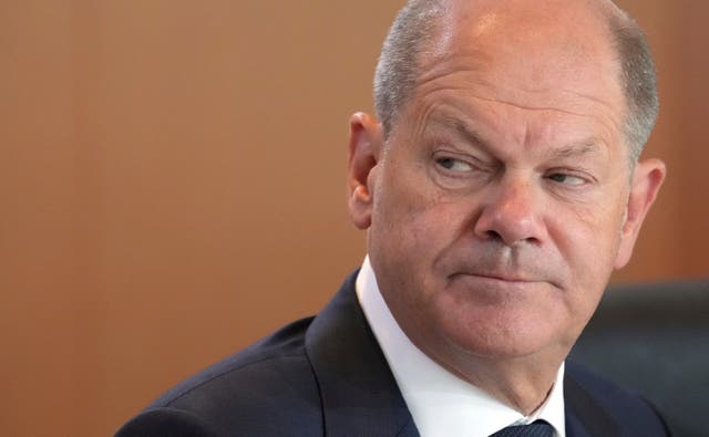 <p>Olaf Scholz dijo que Alemania “continuará nuestro apoyo durante el tiempo que sea necesario” </p>