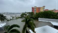 Florida neighbourhoods left underwater as Hurricane Ian rips through state