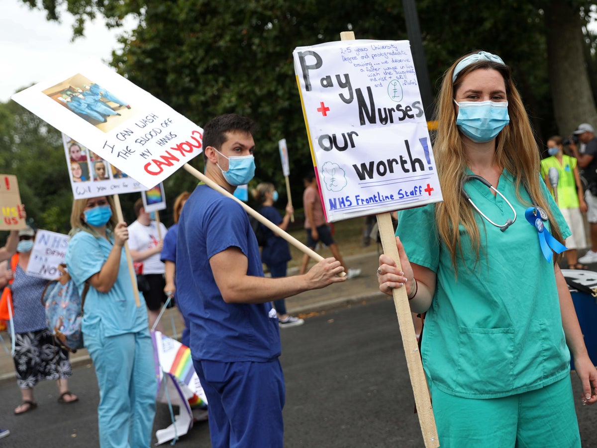 NHS staff quitting for private sector jobs as cost of living crisis intensifies, leaders warn