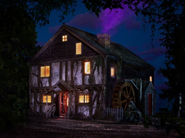 <p>The house has been made to look almost exactly like the one in the film </p>
