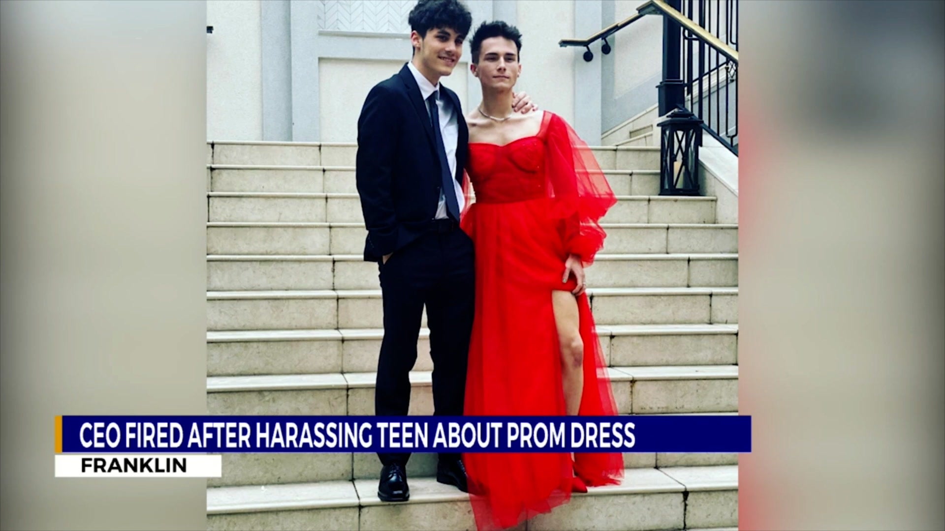 Ferrari Red Prom Dress