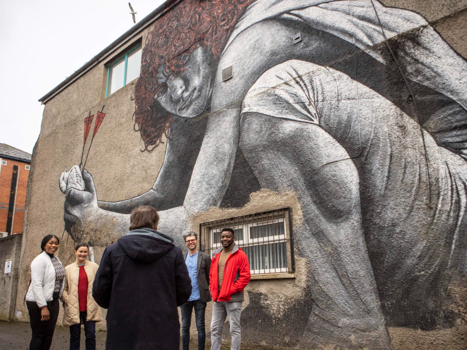 A Seedhead Arts street art walking tour around Belfast