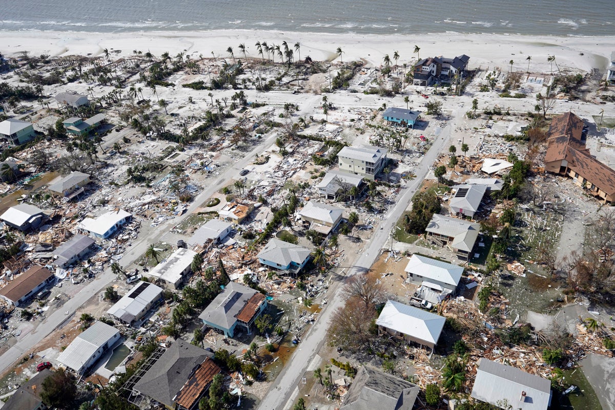 Aerial photos capture Hurricane Ian devastation on Florida coast | The ...