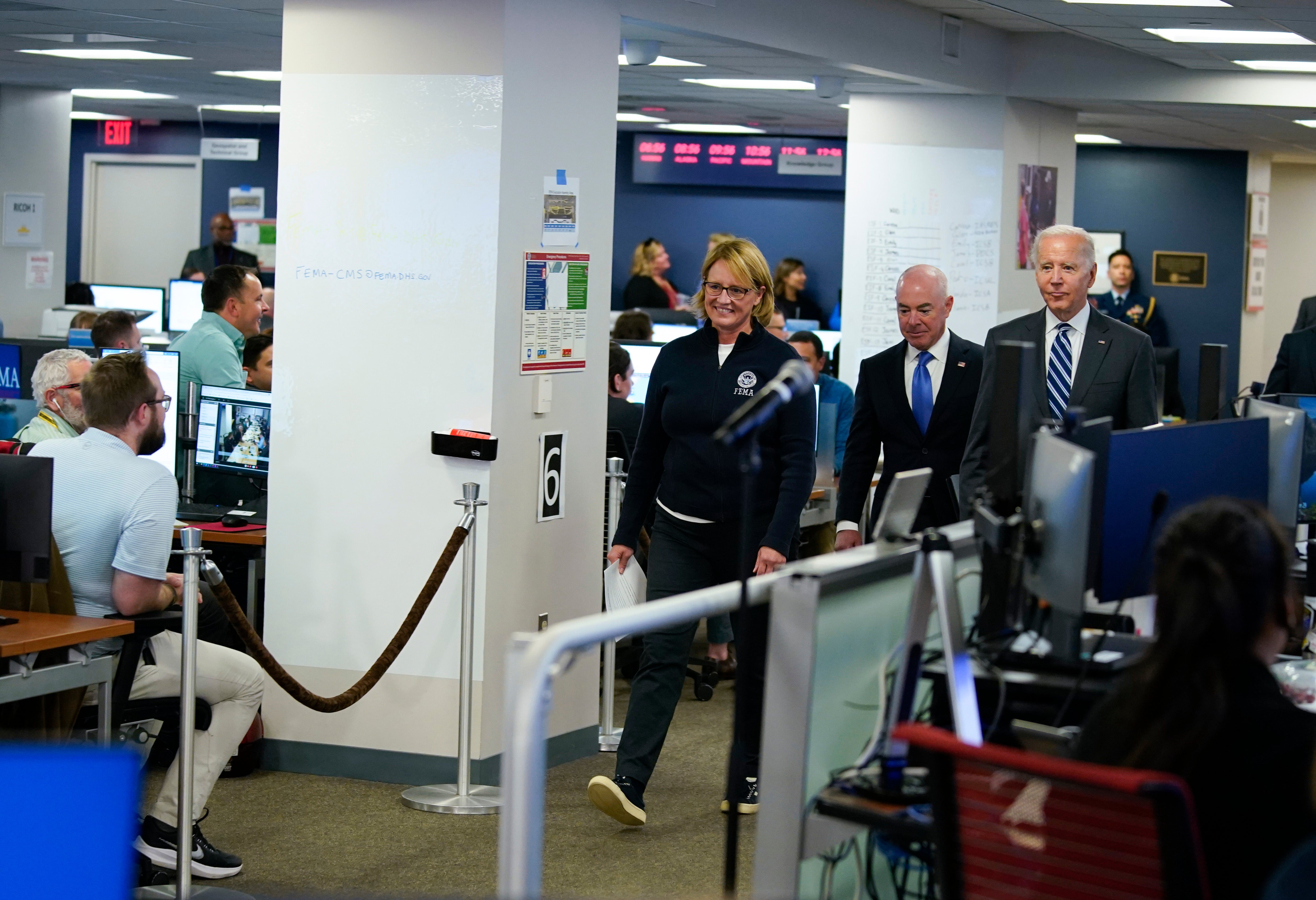 Tropical Weather Biden