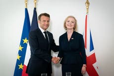 Liz Truss set to attend meeting of French president’s European club