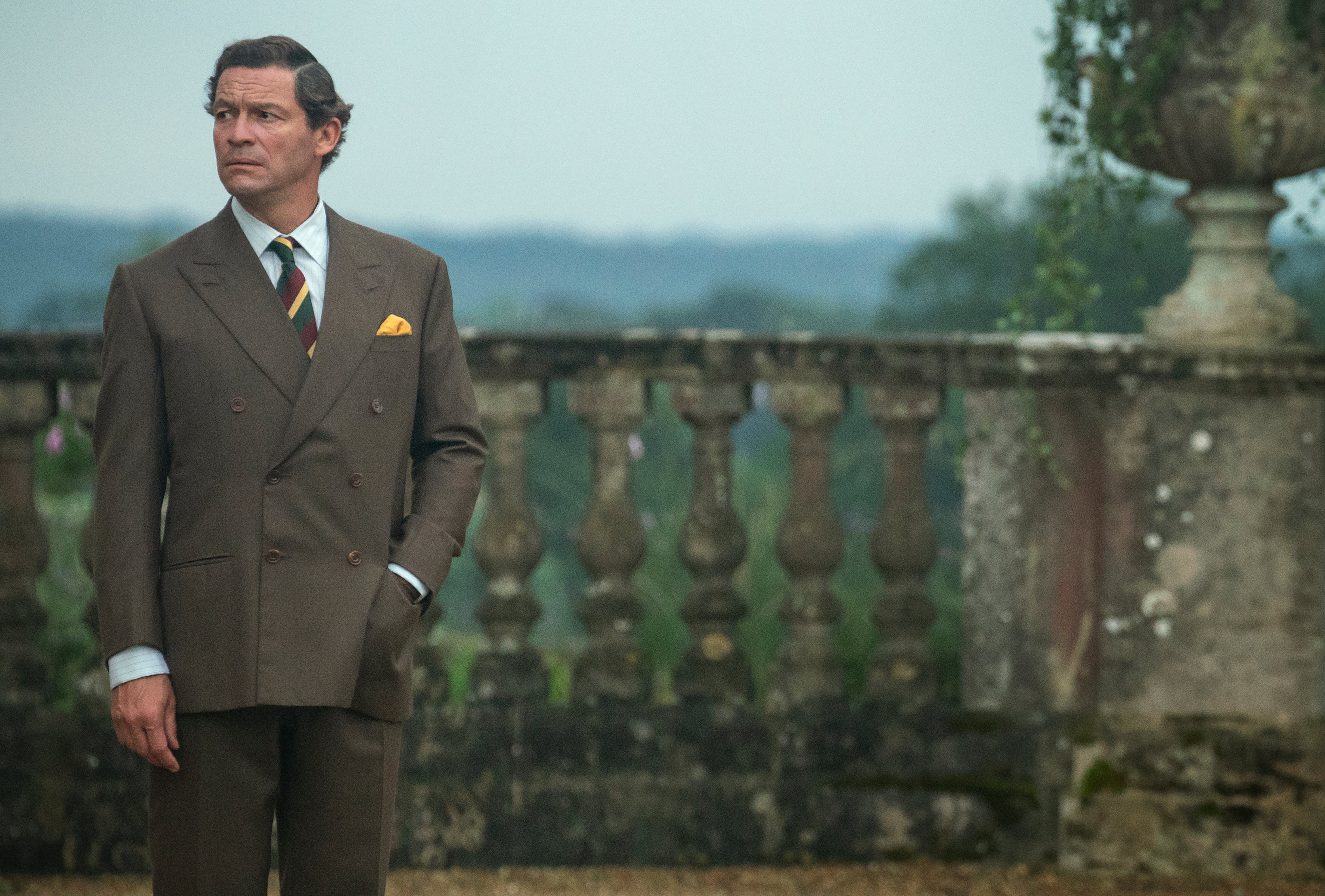 Dominic West will depict then Prince Charles in The Crown