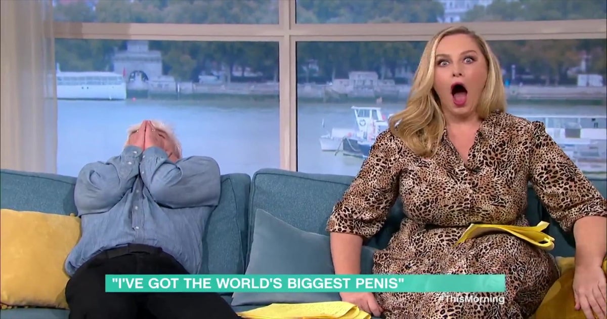 Big Penis On Beach - Man with 'world's largest penis' shocks This Morning presenters by  revealing photo | Culture | Independent TV