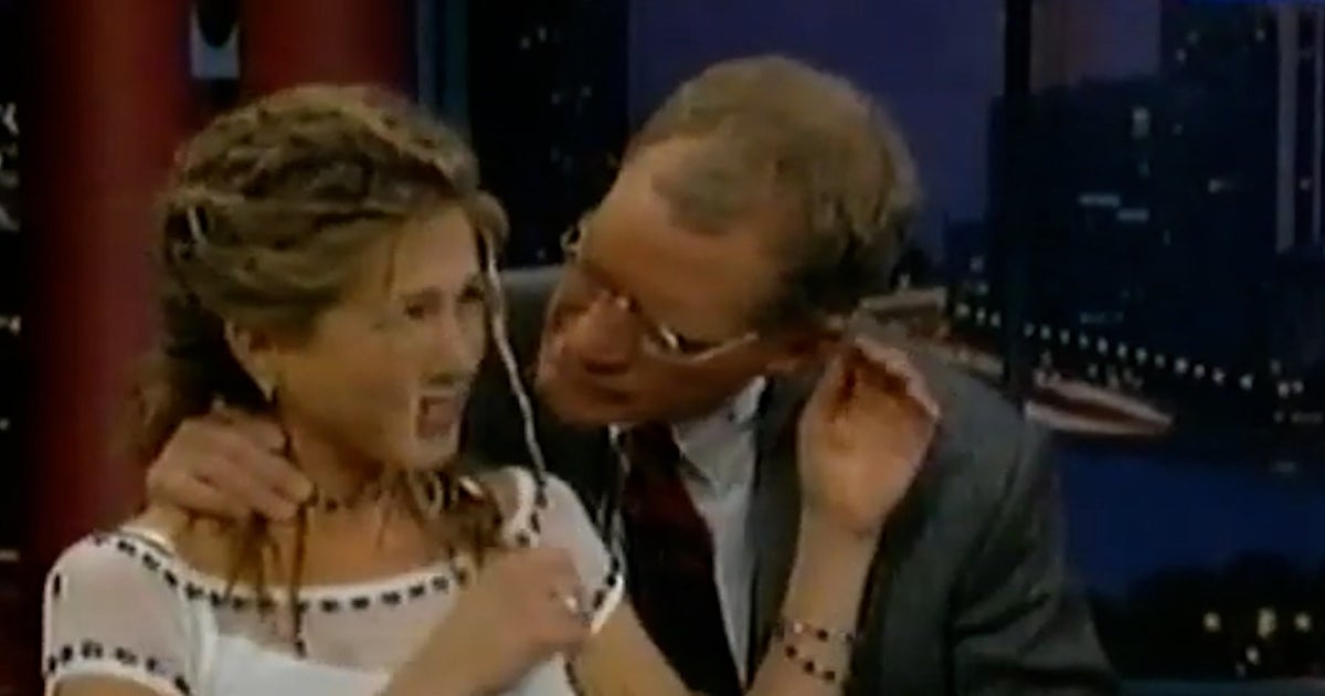 Jennifer Aniston Porn Sex - Letterman's Jennifer Aniston interview resurfaces | Culture | Independent TV