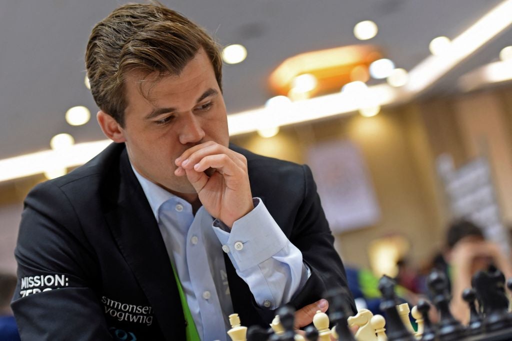 Magnus Carlsen blames chess opponent's watch for loss in anti