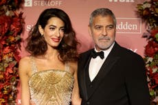 George Clooney gushes about wife Amal at their first Albie Awards: ‘Couldn’t be more proud’