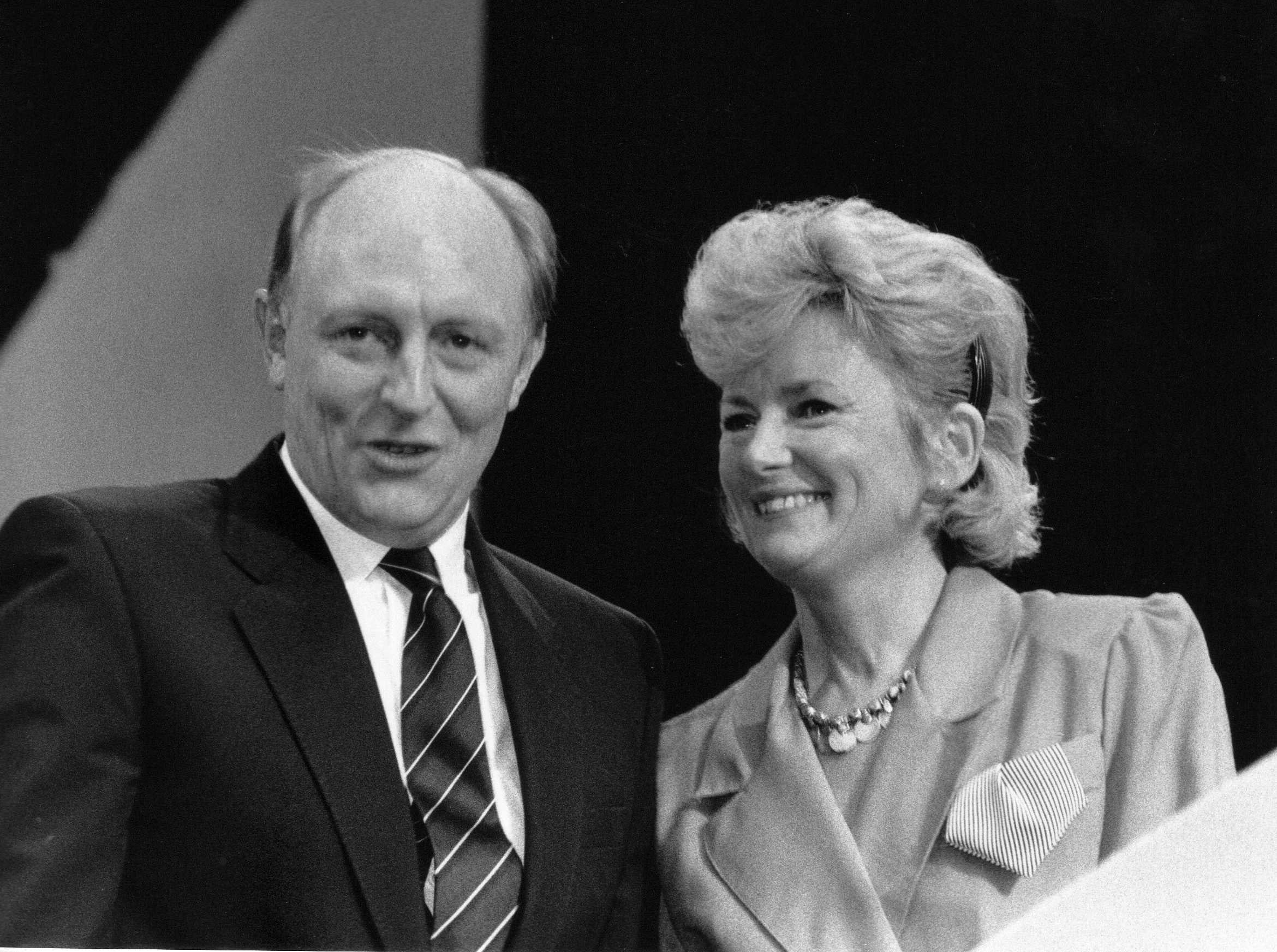 Glenys and Neil Kinnock; Glenys is on the list