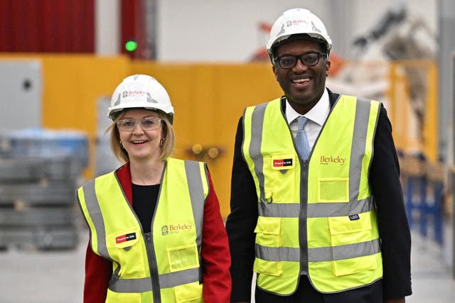 Prime Minister Liz Truss and Chancellor of the Exchequer Kwasi Kwarteng met OBR officials on Friday (PA)