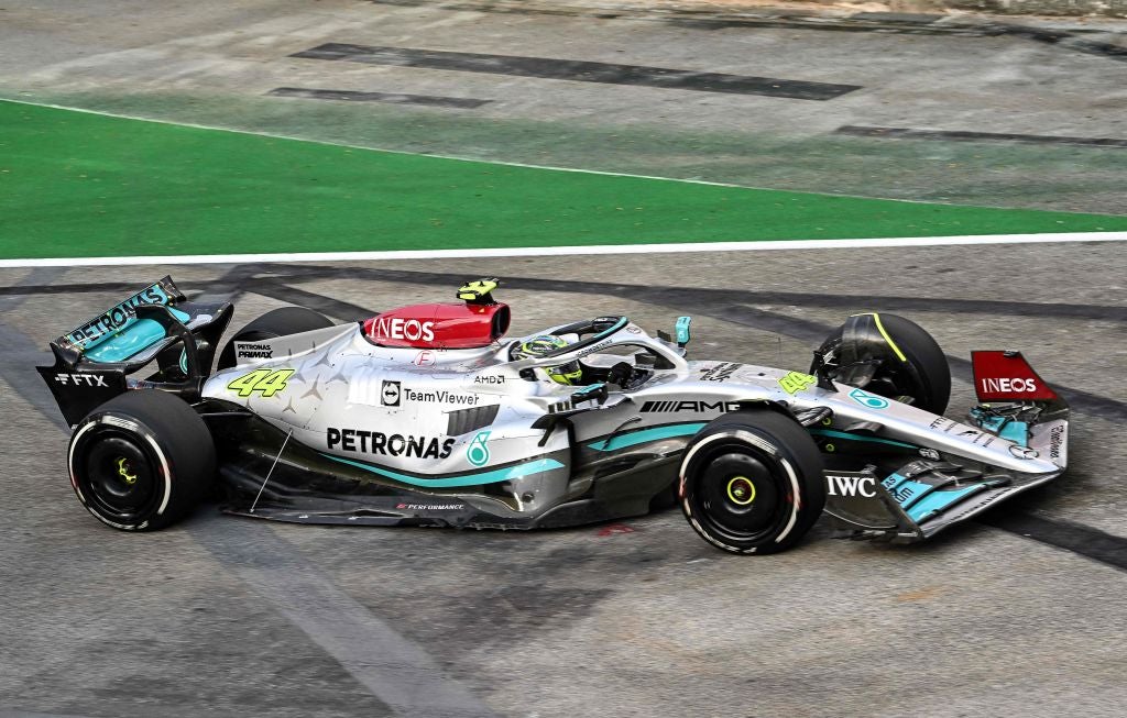 Lewis Hamilton sets fastest time in first practice at Singapore Grand Prix The Independent