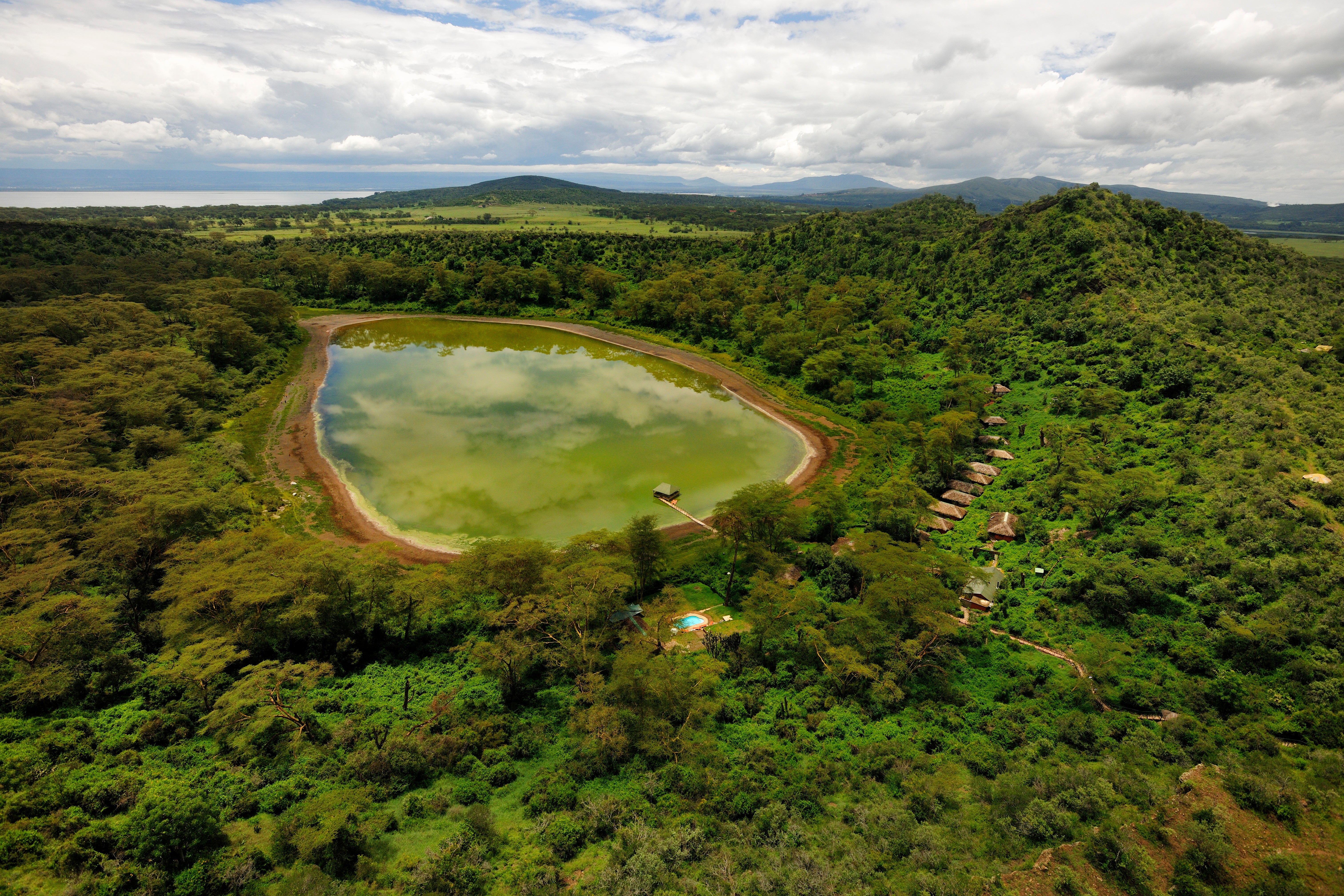 The best way to explore the protected rainforests of Kenya is on a guided or self-guided hike