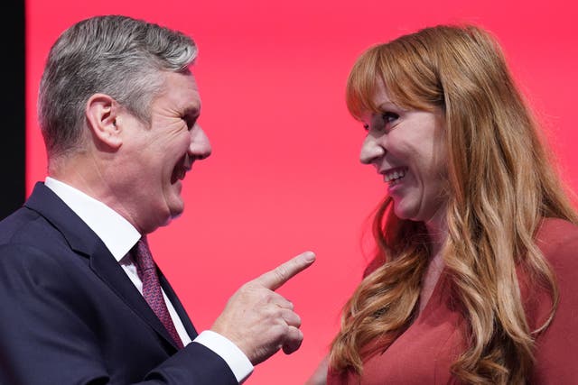 <p>Sir Keir Starmer gave Angela Rayner Lisa Nandy’s levelling up role </p>
