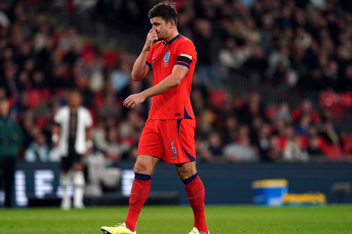 Manchester United defender Harry Maguire out of derby clash with City through injury